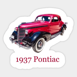 1937 Pontiac Coupe Sticker